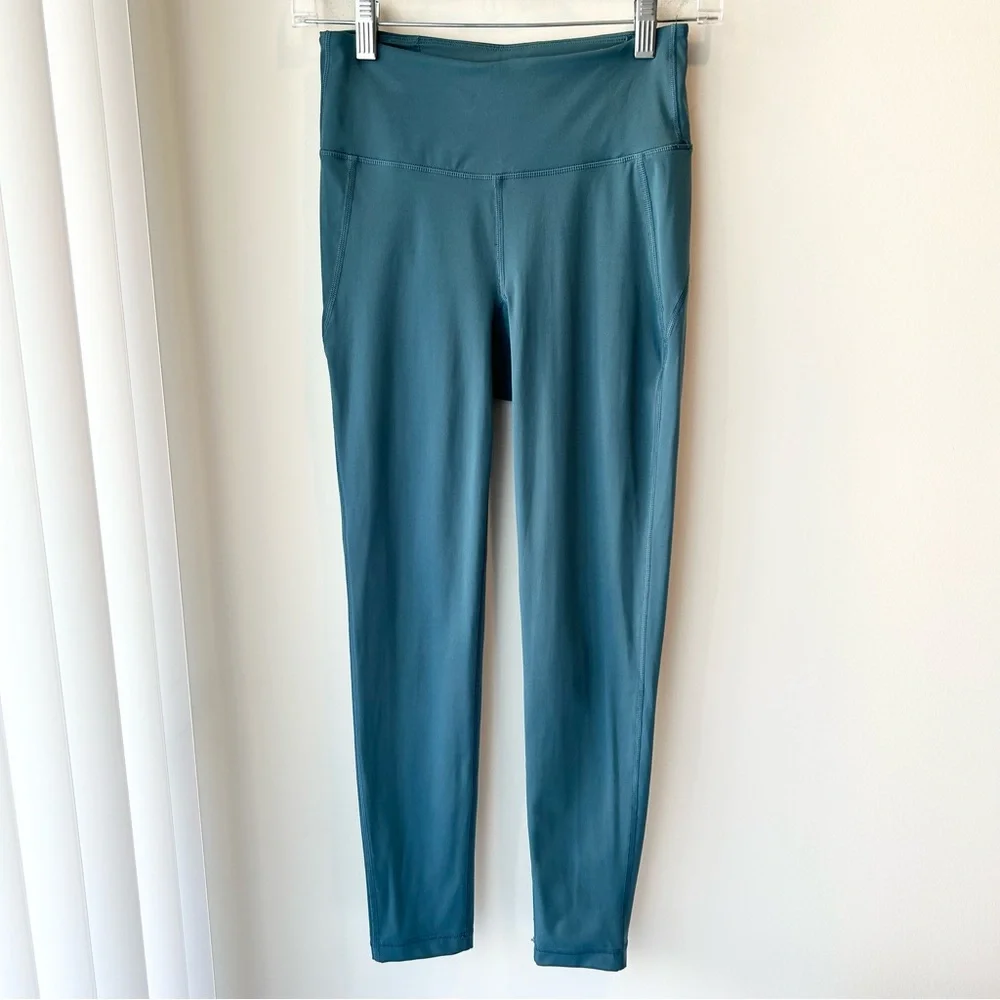Vuori High Rise Pace Leggings Teal Size XS